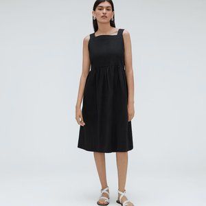 Everlane Seersucker Midi Dress